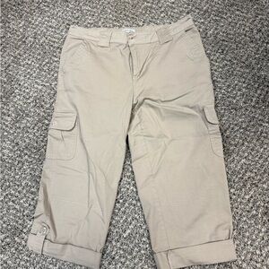 St. John's Bay Tan Straight Leg Pants
